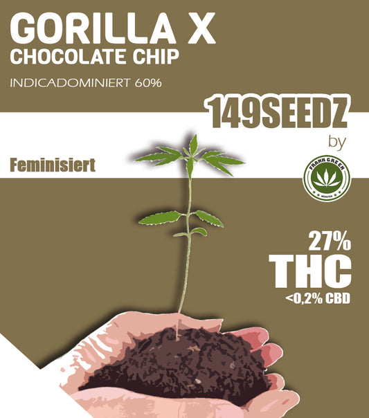 149SEEDZ - Gorilla x Chocolate Chip (feminisiert)