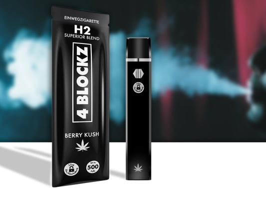 4BLOCKZ H2 Vape - Berry Kush