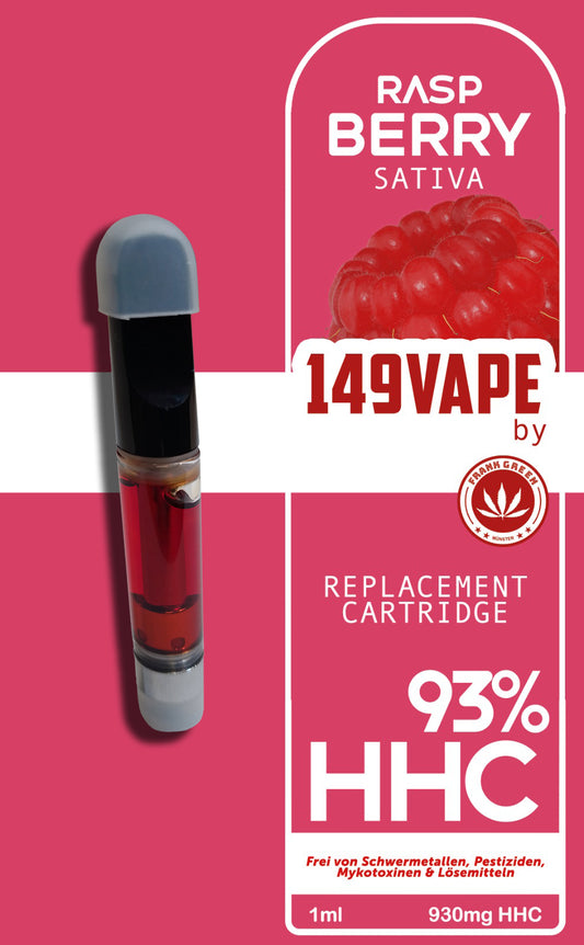 HHC Kartusche "Raspberry" - Sativa