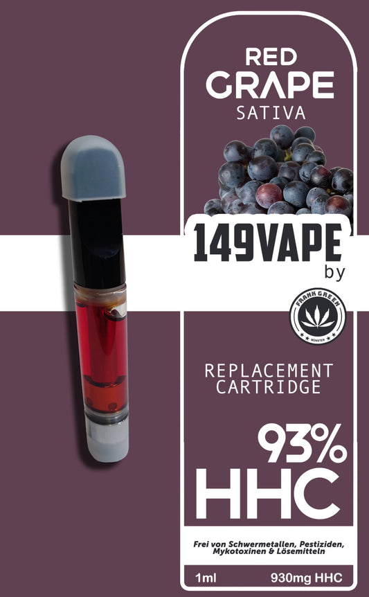 HHC Kartusche "Red Grape" - Sativa