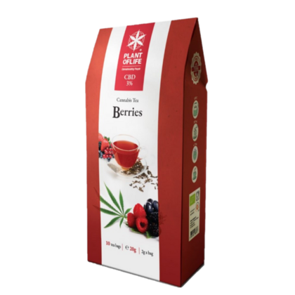 Plant Of Life | Cannabis Tee | Berries | CBD 3%