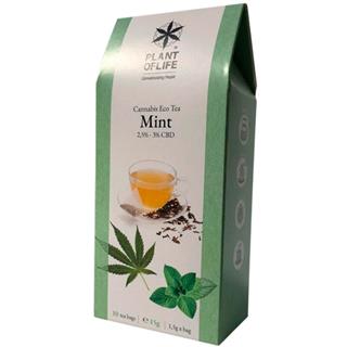 Plant Of Life | Cannabis Eco Tee | Mint | CBD 2,5%-3%