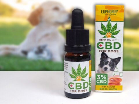 Euphoria CBD Vollspektrum Öl für Hunde (3%)