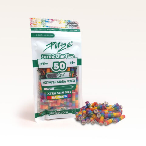 Purize Aktivkohlefilter (rainbow) xtra slim - 5,9mm