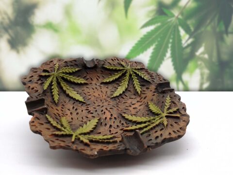 Aschenbecher "Nature" - Polyresin