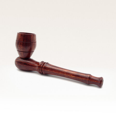 Pfeife aus Rosenholz (ring/10cm)